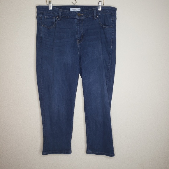 Lane Bryant Denim - Lane Bryant Girlfriend Crop Jeans Lane Bryant Denim - Lane Bryant Girlfriend Crop Jeans